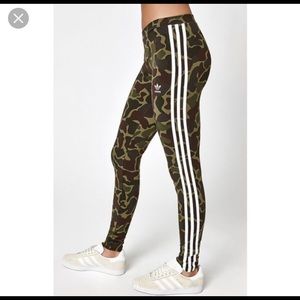 Camo print adidas leggings